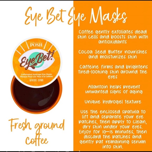 Posh Eye Bet Eye Masks - Picture 3 of 3